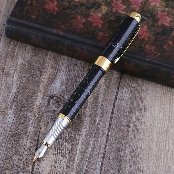 fountain pens metal pen medium nib 0.5mm business supplies for school student gifts l41e1
fountain pens metal pen medium nib 0.5mm business supplies for school student gifts l41e1