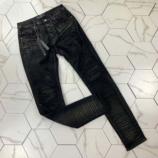 cmen's distressed ripped skinny jeans fashion mens jeans slim motorcycle moto biker causal mens denim pants hip hop men jeans, Blue
cmen's distressed ripped skinny jeans fashion mens jeans slim motorcycle moto biker causal mens denim pants hip hop men jeans, Blue