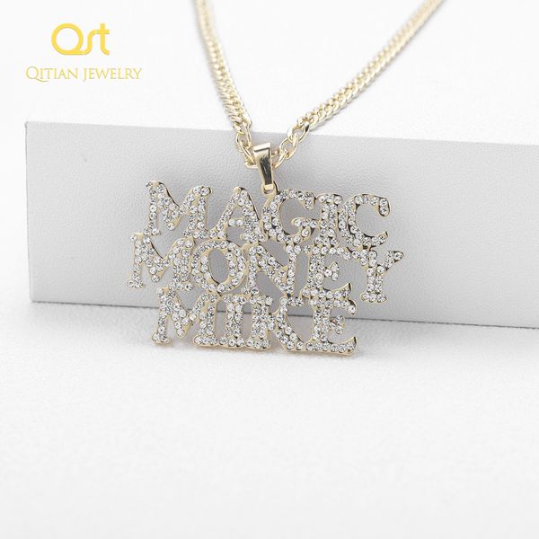custom name men hip hop iced out necklaces charms pendants with gold silver cuban link chain men jewelry gift cx200727
custom name men hip hop iced out necklaces charms pendants with gold silver cuban link chain men jewelry gift cx200727