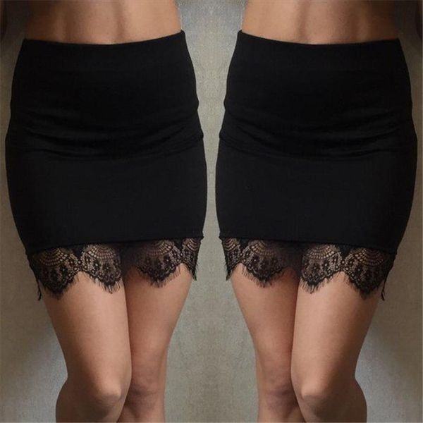 fashion women high waist lace bud skirts empire lace hem elastic bodycon skinny ladies slim fit short mini skirt jupe mujer, Black
fashion women high waist lace bud skirts empire lace hem elastic bodycon skinny ladies slim fit short mini skirt jupe mujer, Black