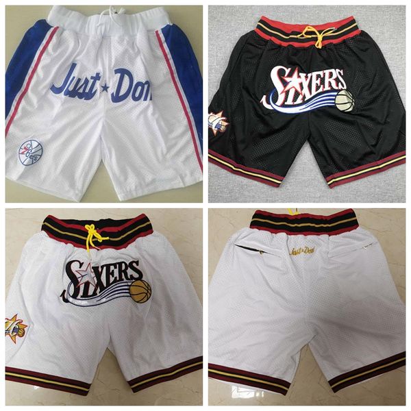 men philadelphia 76ers just don shorts, finely embroidered basketball shorts,fine tight embroidered zip-up pocket basketball shorts, Black
men philadelphia 76ers just don shorts, finely embroidered basketball shorts,fine tight embroidered zip-up pocket basketball shorts, Black
