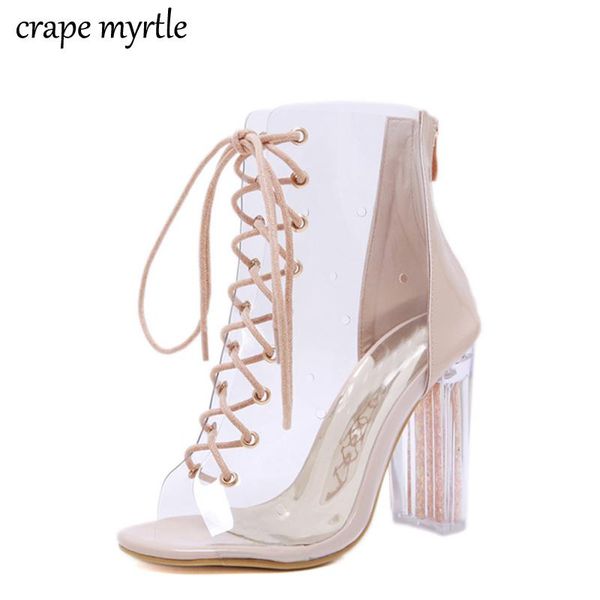 dress shoes transparent heels women gladiator sandals lace-up clear thick woman summer jelly yma768, Black
dress shoes transparent heels women gladiator sandals lace-up clear thick woman summer jelly yma768, Black
