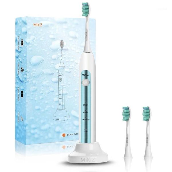 white sonic electric toothbrush with two minutes smart timer waterproof ipx7 3 replacement heads1
white sonic electric toothbrush with two minutes smart timer waterproof ipx7 3 replacement heads1