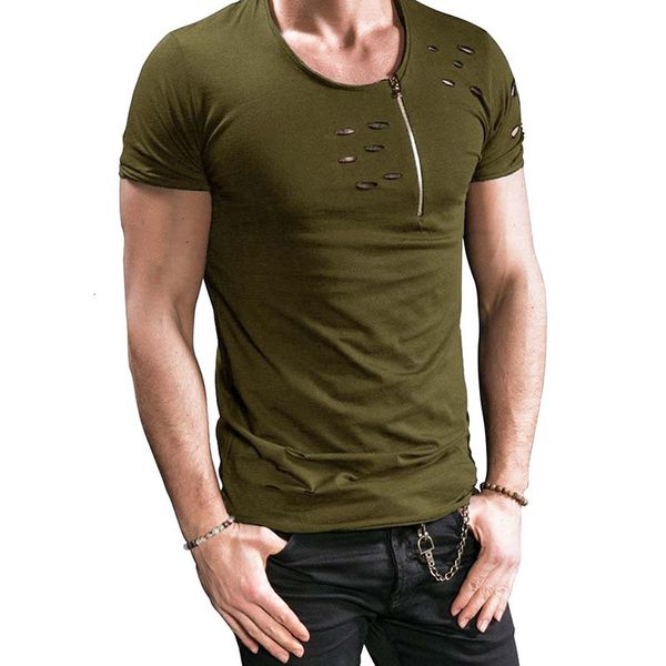 goods in great demandplus size 3xl ripped hole t-shirts men zipper breathable casual tees men's 2020 new summer t shirt, White;black
goods in great demandplus size 3xl ripped hole t-shirts men zipper breathable casual tees men's 2020 new summer t shirt, White;black