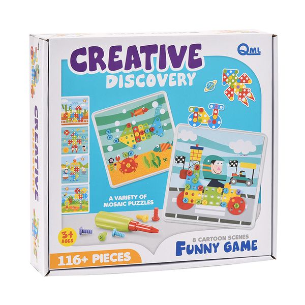 new 240 + pieces build & design creative mosaic sketchpad game toy kids puzzle gift 2020 sell
new 240 + pieces build & design creative mosaic sketchpad game toy kids puzzle gift 2020 sell
