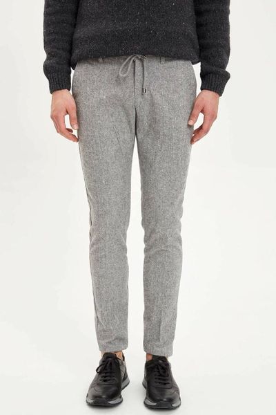 defacto man trousers-m2100az19wn1, Black