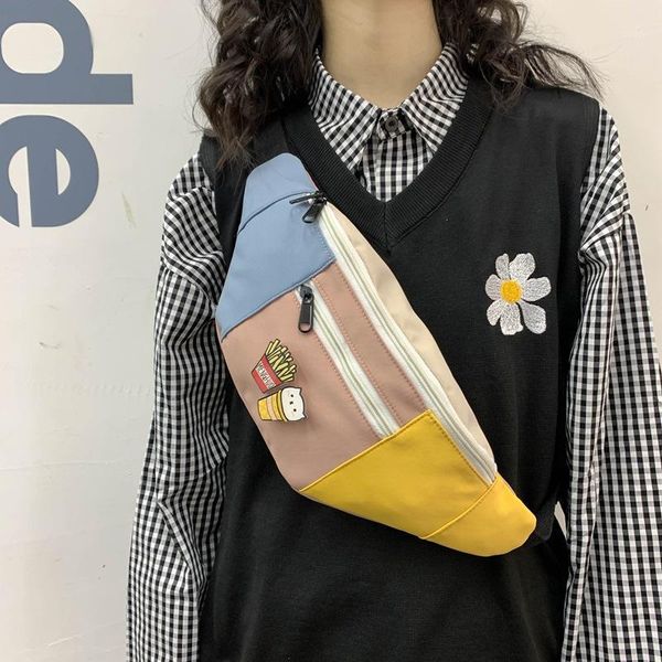 waist bags panelled fanny pack for women bag patchwork phone pouch small fresh fashion chest banana bumbag1
waist bags panelled fanny pack for women bag patchwork phone pouch small fresh fashion chest banana bumbag1