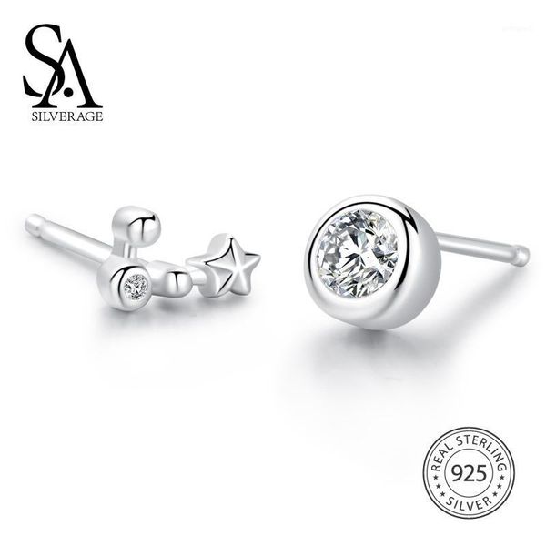 stud sa silverage 925 sterling silver twelve constellations earrings fine jewelry for women asymmetry 2021 arrival1, Golden;silver
stud sa silverage 925 sterling silver twelve constellations earrings fine jewelry for women asymmetry 2021 arrival1, Golden;silver