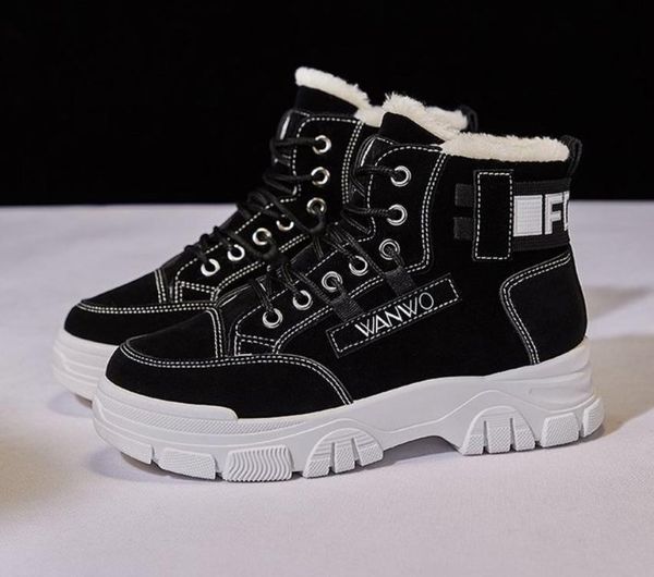 winter shoes women flat heel boots fashion keep warm women's boots woman ankle botas, Black
winter shoes women flat heel boots fashion keep warm women's boots woman ankle botas, Black