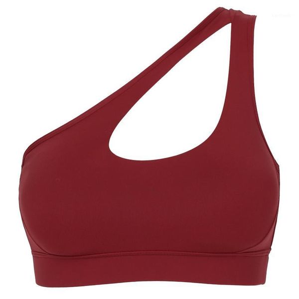 yizyif one shoulder sports bra beauty back yoga vest gather shockproof fitness underwear with chest pads for running gym1, White;black
yizyif one shoulder sports bra beauty back yoga vest gather shockproof fitness underwear with chest pads for running gym1, White;black