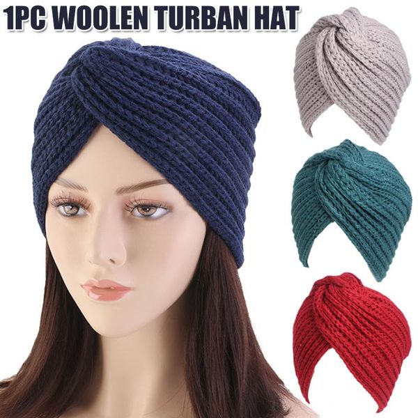 beanie/skull caps women turban knot headwrap winter woolen hat cross twisted cap national costume hat@88, Blue;gray
beanie/skull caps women turban knot headwrap winter woolen hat cross twisted cap national costume hat@88, Blue;gray