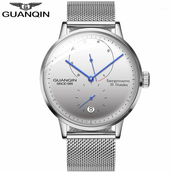 guanqin brand men watches automatic mechanical energyreserve 35 stunden clock casual fashion sapphire waterproof wrist watch1, Slivery;brown
guanqin brand men watches automatic mechanical energyreserve 35 stunden clock casual fashion sapphire waterproof wrist watch1, Slivery;brown
