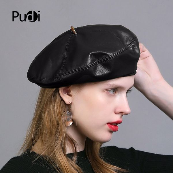 pudi женщина натуральной кожи берет шапка шляпа новая кожа береты женских шапки шляпы hl927 201019, Blue;gray
pudi женщина натуральной кожи берет шапка шляпа новая кожа береты женских шапки шляпы hl927 201019, Blue;gray