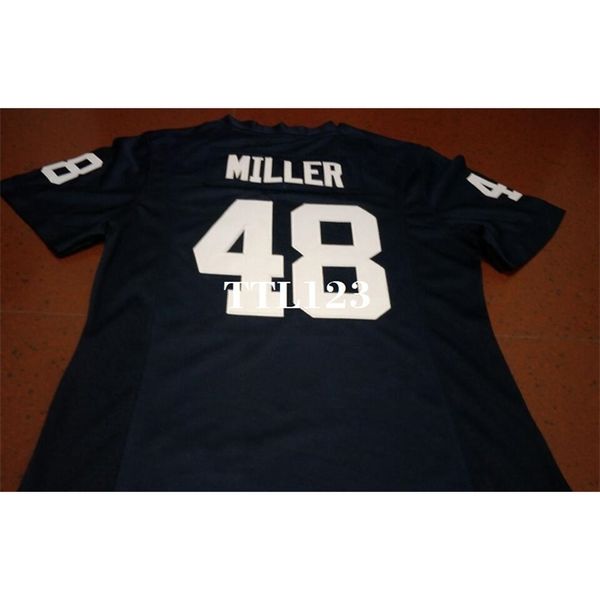 3421 #48 white navy shareef miller penn state nittany lion alumni college jersey or custom any name or number jersey, Black
3421 #48 white navy shareef miller penn state nittany lion alumni college jersey or custom any name or number jersey, Black