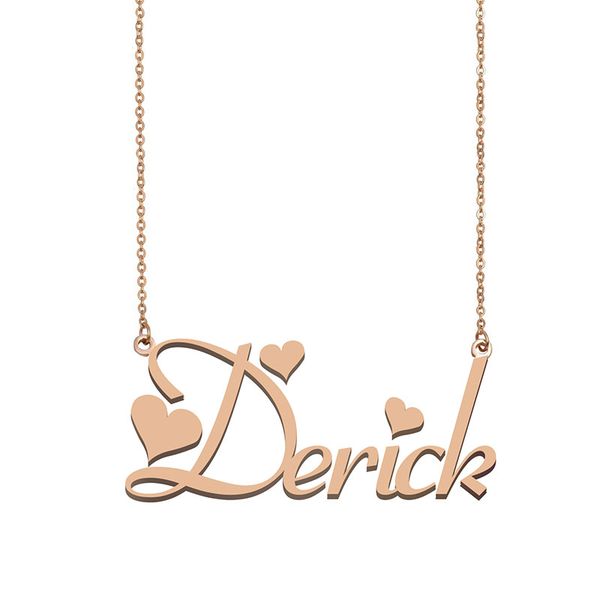 derick custom name necklace personalized pendant for men boys birthday gift friends jewelry 18k gold plated stainless steel, Silver
derick custom name necklace personalized pendant for men boys birthday gift friends jewelry 18k gold plated stainless steel, Silver