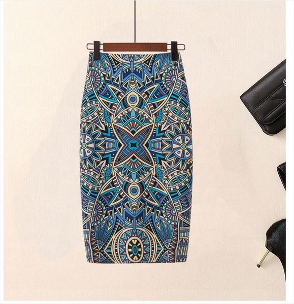 blue print pencil high waist skirts vintage elegant print knee length flower skirt for women summer skirts yhq 3, Black
blue print pencil high waist skirts vintage elegant print knee length flower skirt for women summer skirts yhq 3, Black