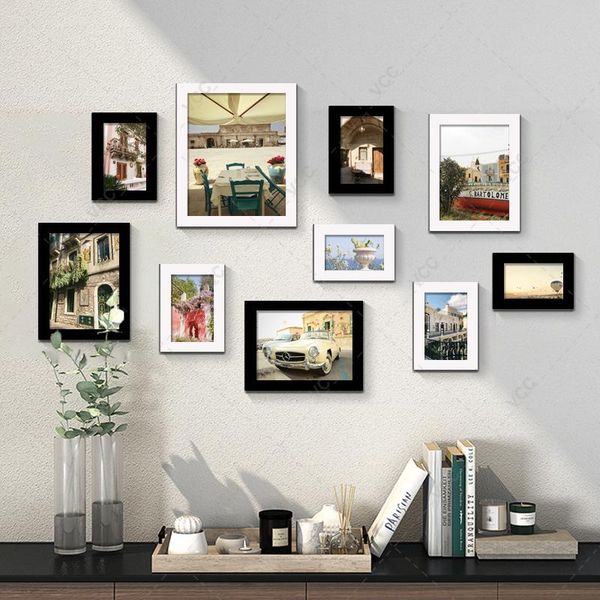 10pcs/set natural wood picture frames for wall hanging p frame wall with plexiglass classic wooden frame for p decor
10pcs/set natural wood picture frames for wall hanging p frame wall with plexiglass classic wooden frame for p decor