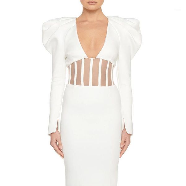 elegant chic dress women plunge v neck puff sleeve slim pencil dress autumn korean new splice white sundress party vestidos1, Black;gray
elegant chic dress women plunge v neck puff sleeve slim pencil dress autumn korean new splice white sundress party vestidos1, Black;gray