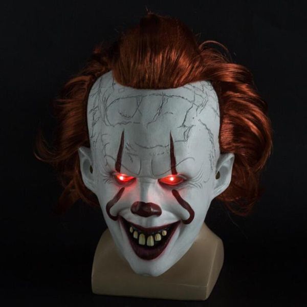 led pennywise clown mask stephen king's it chapter two masque cosplay helmet prop masks
led pennywise clown mask stephen king's it chapter two masque cosplay helmet prop masks