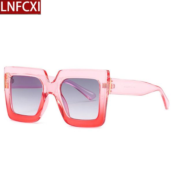 sunglasses lnfcxi metal mirror legs trend square ocean double color men transparent frame women, White;black
sunglasses lnfcxi metal mirror legs trend square ocean double color men transparent frame women, White;black