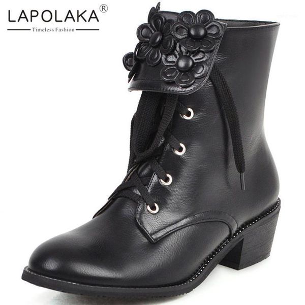 doratasia 2020 large size 48 women shoes woman flowers retro shoelaces chunky heels western boots female1, Black
doratasia 2020 large size 48 women shoes woman flowers retro shoelaces chunky heels western boots female1, Black