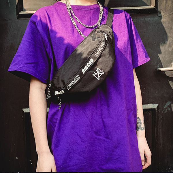 spring 2020 new korean fashion brand waist bag men street trend single shoulder messenger for leisure sports women c1111
spring 2020 new korean fashion brand waist bag men street trend single shoulder messenger for leisure sports women c1111