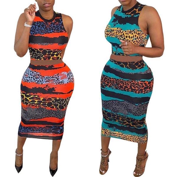 designer women summer leopard tank bodycon midi skirts tracksuit black friday 2021 deals, Tan;black
designer women summer leopard tank bodycon midi skirts tracksuit black friday 2021 deals, Tan;black