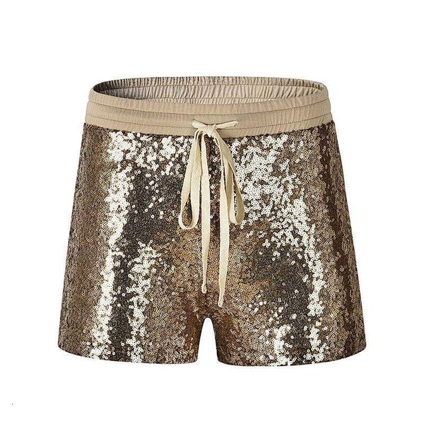 2018 new fashion women shorts summer casual loose golden sequins shorts stylish female high waist short trousers, White;black
2018 new fashion women shorts summer casual loose golden sequins shorts stylish female high waist short trousers, White;black