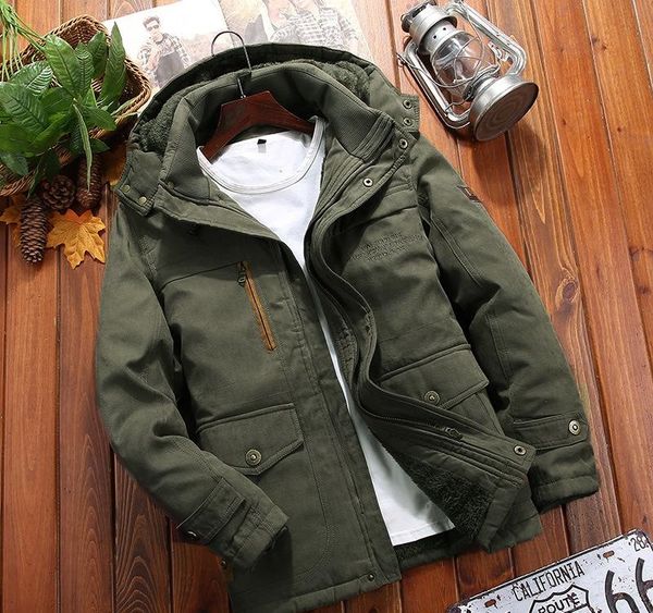 2020 winter men fleece jacket coat men's thicken warm tactical jacket male hooded windbreaker parkas plus size overcoat, Black;brown
2020 winter men fleece jacket coat men's thicken warm tactical jacket male hooded windbreaker parkas plus size overcoat, Black;brown