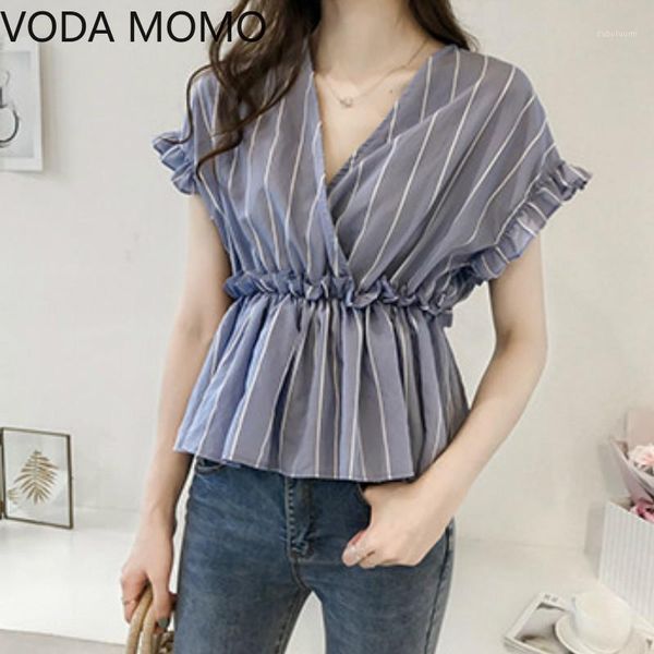 summer short sleeve striped women's shirt blouse for women blusas womens and blouses chiffon shirts ladie's plus size1, White
summer short sleeve striped women's shirt blouse for women blusas womens and blouses chiffon shirts ladie's plus size1, White