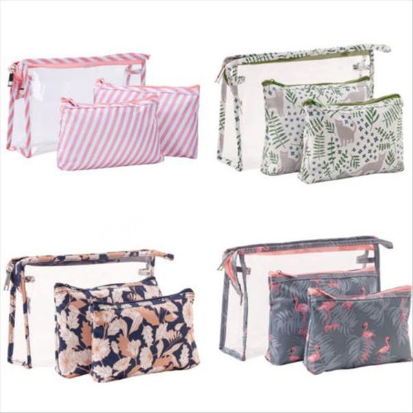 3 шт новые прибытия flamingo cosmetic bag женщины несессер макияж сумка путешествия водонепроницаемый портативный макияж туалетные комплекты
3 шт новые прибытия flamingo cosmetic bag женщины несессер макияж сумка путешествия водонепроницаемый портативный макияж туалетные комплекты
