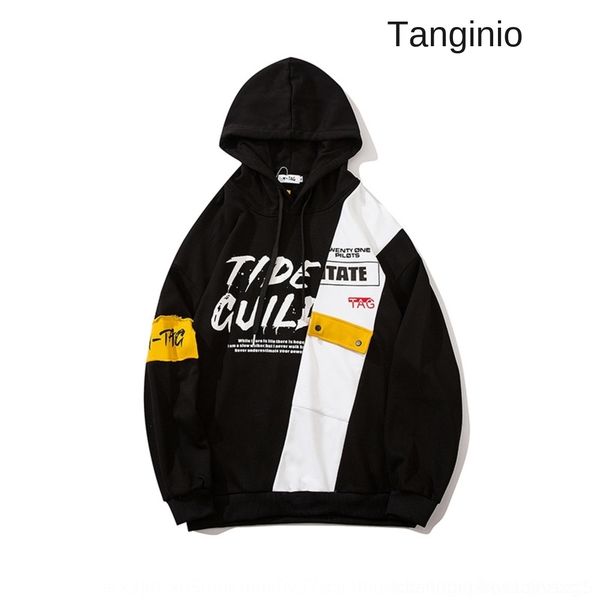 rfson hip personalized street fashion men's in hop and coat sweater winter 2020 autumn splicing letters printed men's hooded sweat, Black
rfson hip personalized street fashion men's in hop and coat sweater winter 2020 autumn splicing letters printed men's hooded sweat, Black
