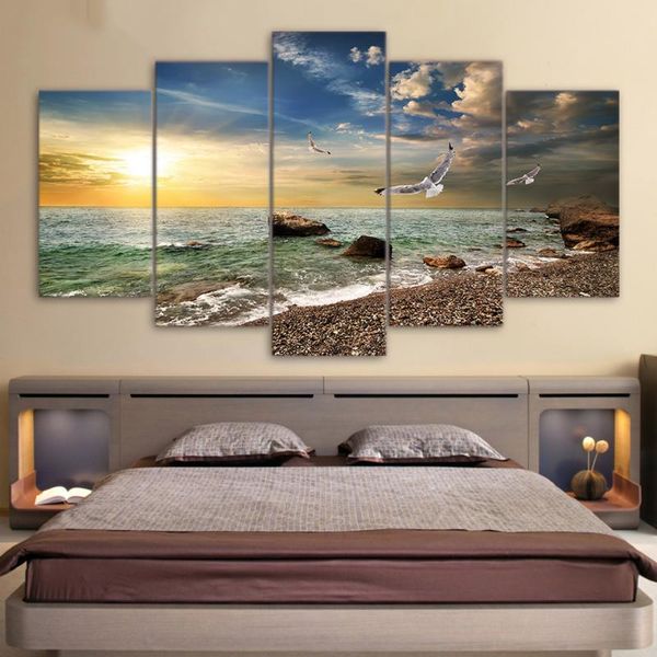 paintings canvas wall art pictures frame kitchen restaurant decor 5 pieces sunset landscape animal seagull beach living room print posters
paintings canvas wall art pictures frame kitchen restaurant decor 5 pieces sunset landscape animal seagull beach living room print posters