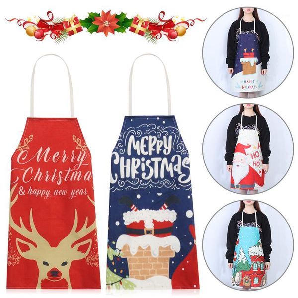 christmas decoration sleeveless apron cotton linen kitchen aprons women home cooking baking waist bib 55*68cm1
christmas decoration sleeveless apron cotton linen kitchen aprons women home cooking baking waist bib 55*68cm1
