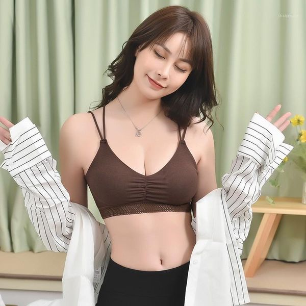 women bras seamless solid color back strap underwear gathered push up underwear bras1, Red;black
women bras seamless solid color back strap underwear gathered push up underwear bras1, Red;black