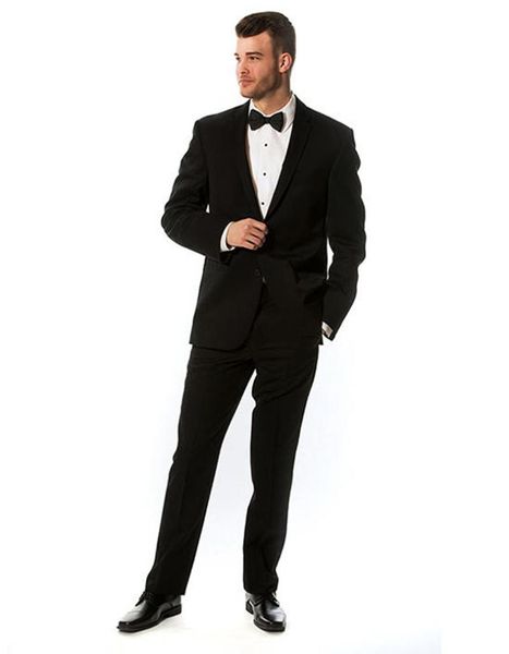2020 new design groom tuxedos black notch lapel two buttons man clothes wedding evening clothing (jacket+pants+bow tie, White;black
2020 new design groom tuxedos black notch lapel two buttons man clothes wedding evening clothing (jacket+pants+bow tie, White;black
