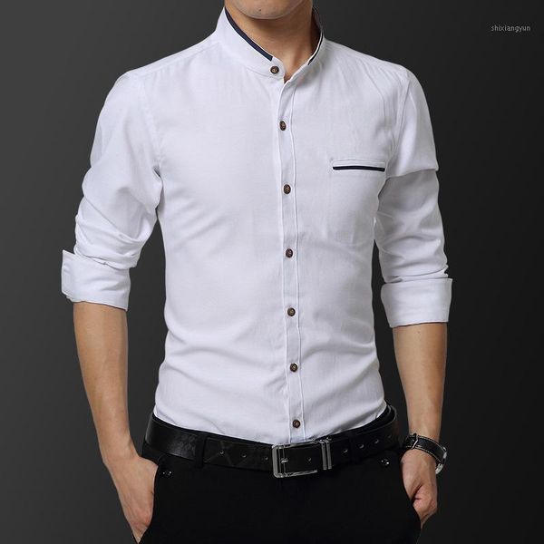 soft long sleeve men casual shirts cotton polyester breathable wear resisting white color size to 5xl1, White;black
soft long sleeve men casual shirts cotton polyester breathable wear resisting white color size to 5xl1, White;black