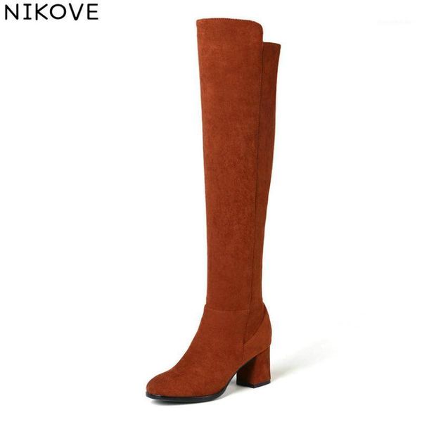 boots nikove 2021 women flock western style winter over the knee warm fur square high heels sewing ladies size 34-431, Black
boots nikove 2021 women flock western style winter over the knee warm fur square high heels sewing ladies size 34-431, Black