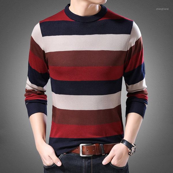 fashion striped o-neck pull homme casual knitwear pullover shirt men clothes streetwear sweater men spring autumn1, White;black
fashion striped o-neck pull homme casual knitwear pullover shirt men clothes streetwear sweater men spring autumn1, White;black