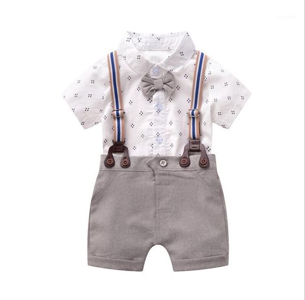 clothing sets baby boy clothes printed rompers with cotton overalls children summer fashion gentleman kids clothing1, White
clothing sets baby boy clothes printed rompers with cotton overalls children summer fashion gentleman kids clothing1, White