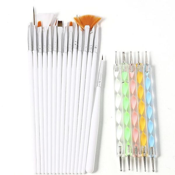 new 20 pcs/set nail art manicure gel design pen painting polish brush dotting drawing tools set acrylic brush ongle qyljku, Silver
new 20 pcs/set nail art manicure gel design pen painting polish brush dotting drawing tools set acrylic brush ongle qyljku, Silver
