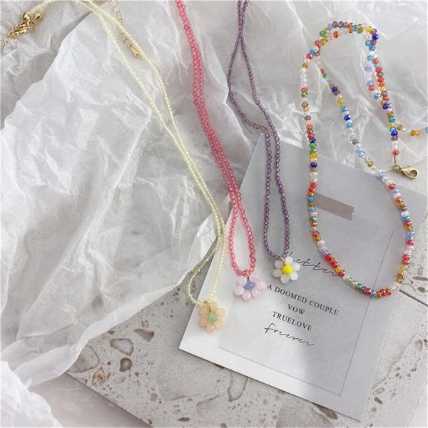 korean fashion sweet cute multicolor color acrylic flower pendant bohemia resin beaded necklace for women girl party jewelry, Golden;silver
korean fashion sweet cute multicolor color acrylic flower pendant bohemia resin beaded necklace for women girl party jewelry, Golden;silver