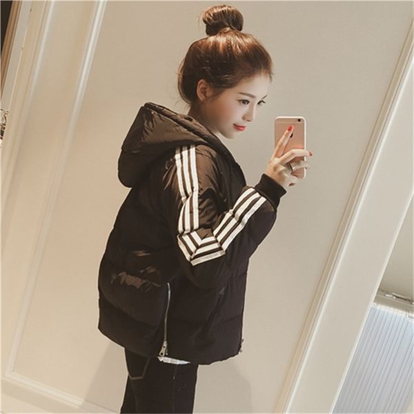2021 new new winter down female short section korean of the cotton coat student and thin sports jacket 5c9u, Black
2021 new new winter down female short section korean of the cotton coat student and thin sports jacket 5c9u, Black