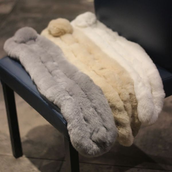rex fur pure color three tube thick warm rabbit hair bib autumn winter korean version, Blue;gray
rex fur pure color three tube thick warm rabbit hair bib autumn winter korean version, Blue;gray