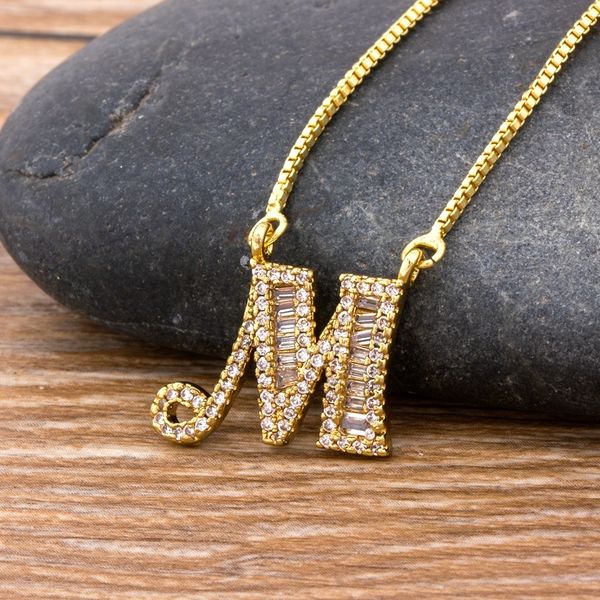 26pcs/lot luxury gold color a-z letters necklace copper cz pendant cute initials name necklace fashion party wedding jewelry 0927, Silver
26pcs/lot luxury gold color a-z letters necklace copper cz pendant cute initials name necklace fashion party wedding jewelry 0927, Silver