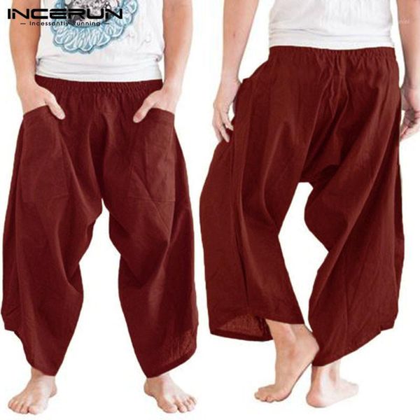 harajuku harem pants baggy men trousers wide legs front big pockets drop crotch sweatpants joggers dance hiphop pantalon japan1, Black
harajuku harem pants baggy men trousers wide legs front big pockets drop crotch sweatpants joggers dance hiphop pantalon japan1, Black