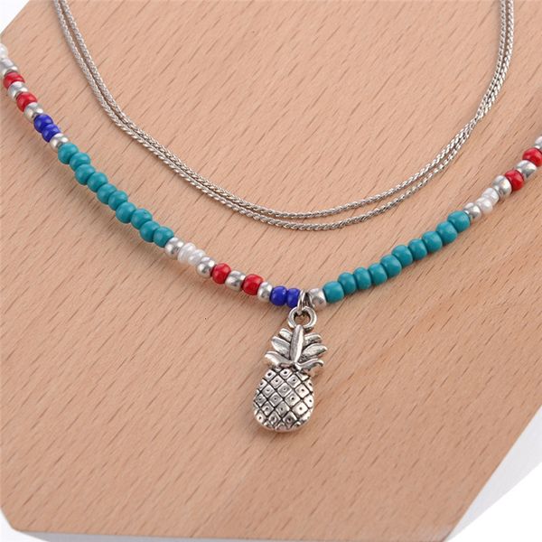 factory price bohemia colorful pineapple anklets for women charm bead anklet bracelet summer sandal ankle chain beach fo, Black
factory price bohemia colorful pineapple anklets for women charm bead anklet bracelet summer sandal ankle chain beach fo, Black