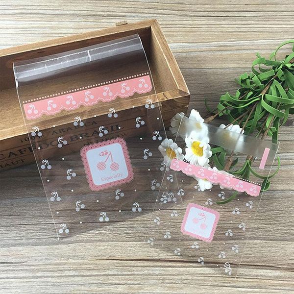 gift wrap 100pcs clear pink cherry candy cookie bags wedding birthday party craft self adhesive plastic biscuit packaging bag
gift wrap 100pcs clear pink cherry candy cookie bags wedding birthday party craft self adhesive plastic biscuit packaging bag