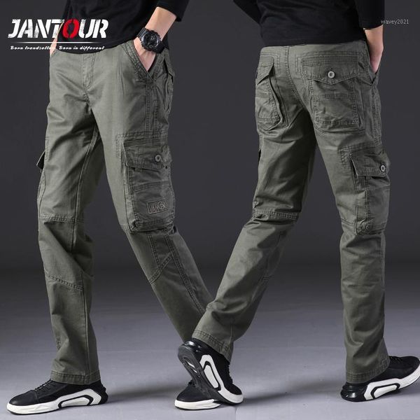men's pants jantour 100% cotton men cargo army-green trousers male casual many pockets stretch 4 colour1, Black
men's pants jantour 100% cotton men cargo army-green trousers male casual many pockets stretch 4 colour1, Black