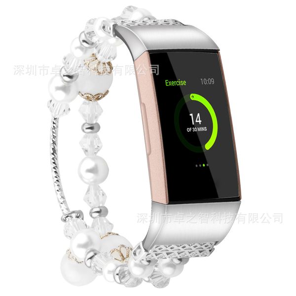 fitbit 3 smart wristband charge 4 metal bead bracelet strap
fitbit 3 smart wristband charge 4 metal bead bracelet strap